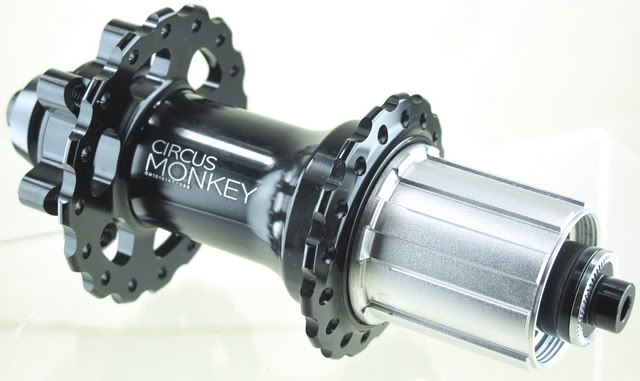 Circus Monkey HDW2 MTB Rear Disc Hub,32 Hole,Dark Silver